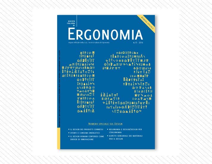 Rivista Italiana di Ergonomia, n.13; Anno 2016