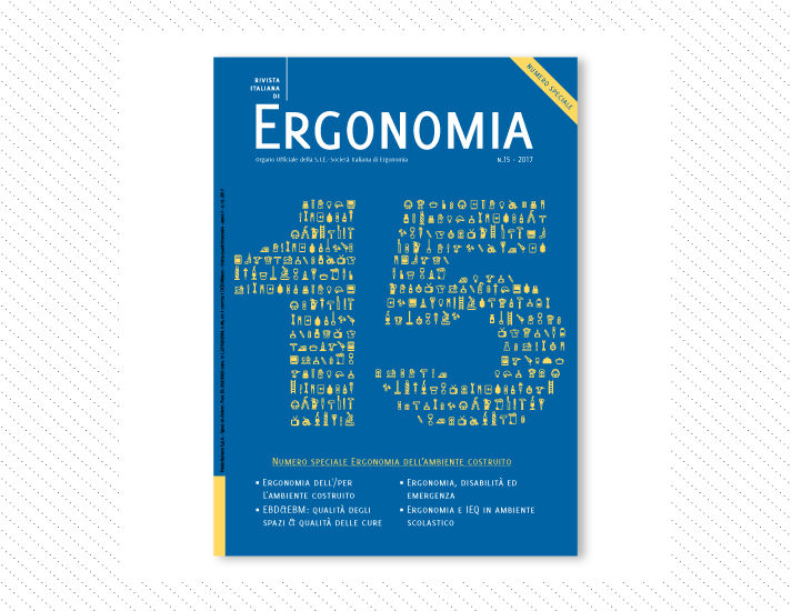 Rivista Italiana di Ergonomia, n.15; Anno 2017