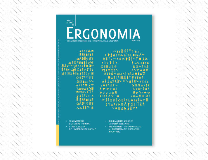 Rivista Italiana di Ergonomia, n.18; Anno 2019