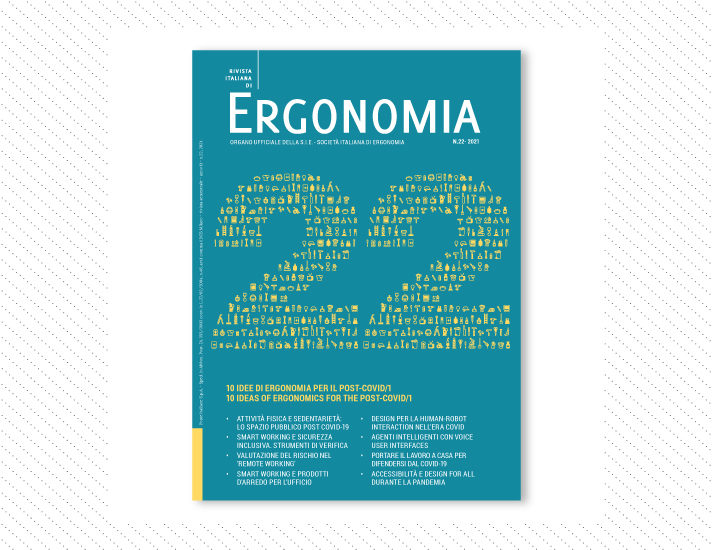 Rivista Italiana di Ergonomia, n.22; Anno 2020