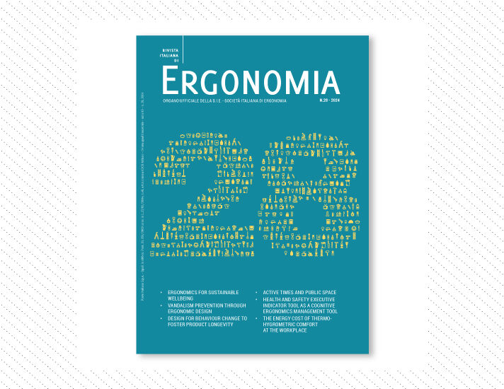 Rivista Italiana di Ergonomia, n.28; Anno 2024