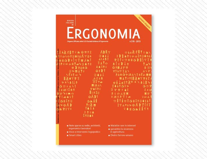 Rivista Italiana di Ergonomia, n.7/8; Anno 2013